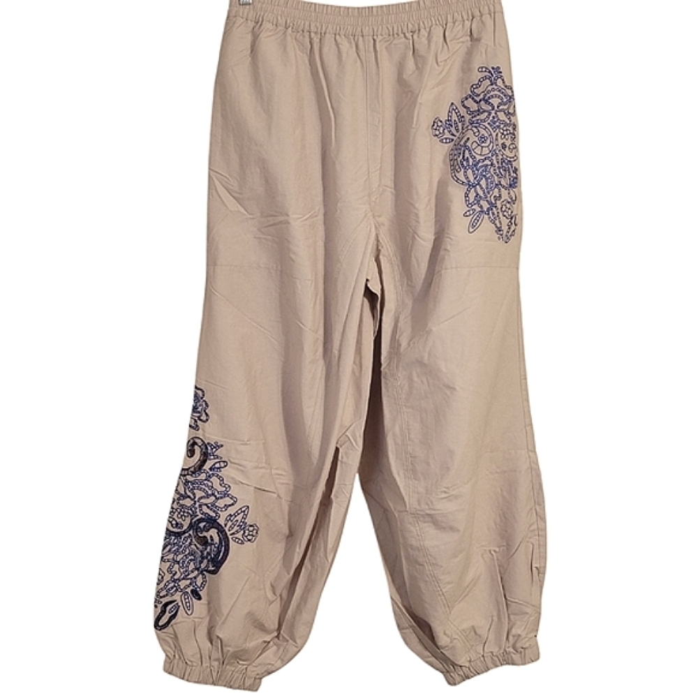 [Free People] Baller Embroidered Pants NWOT